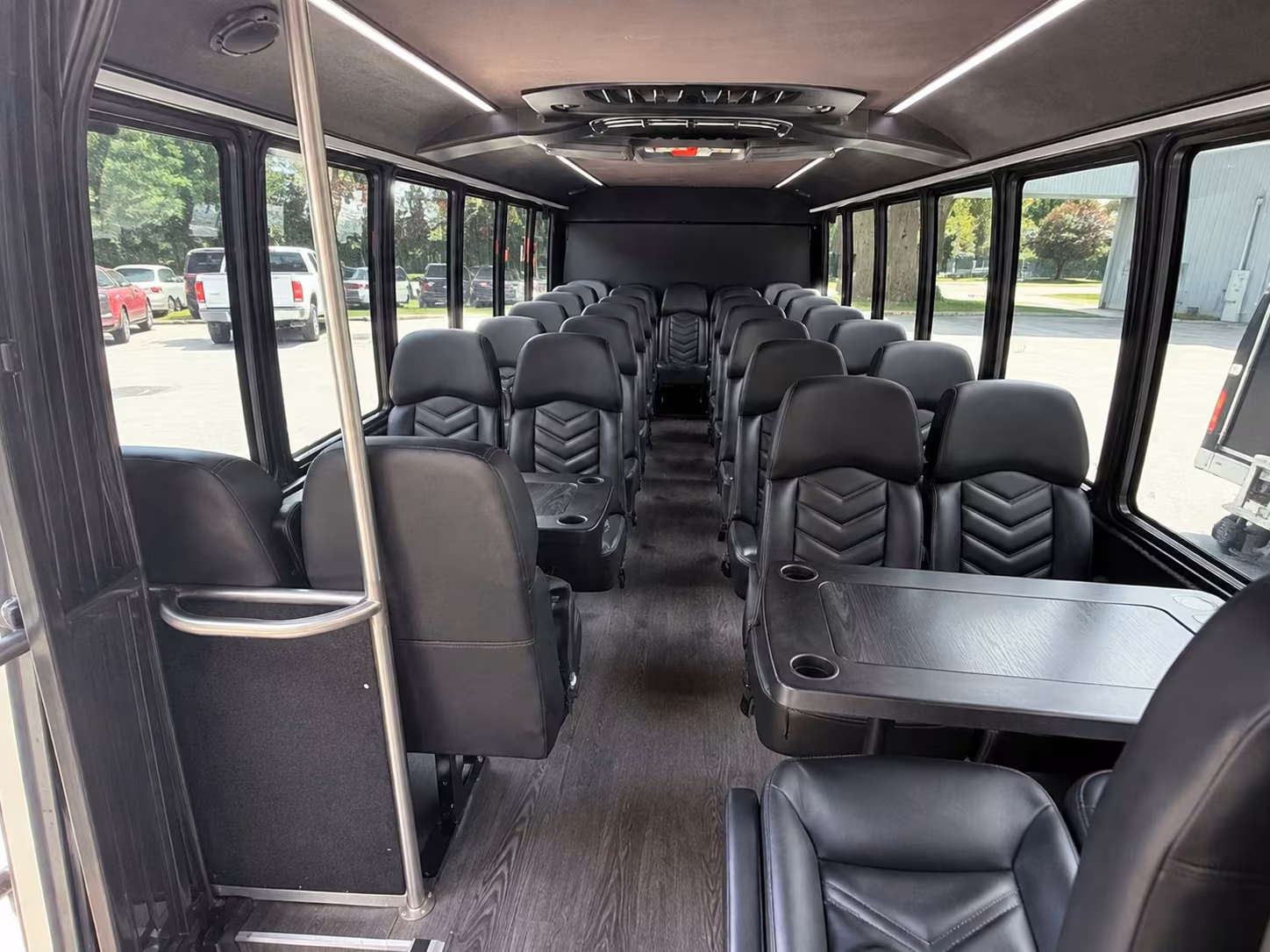 20 passenger minibus inside