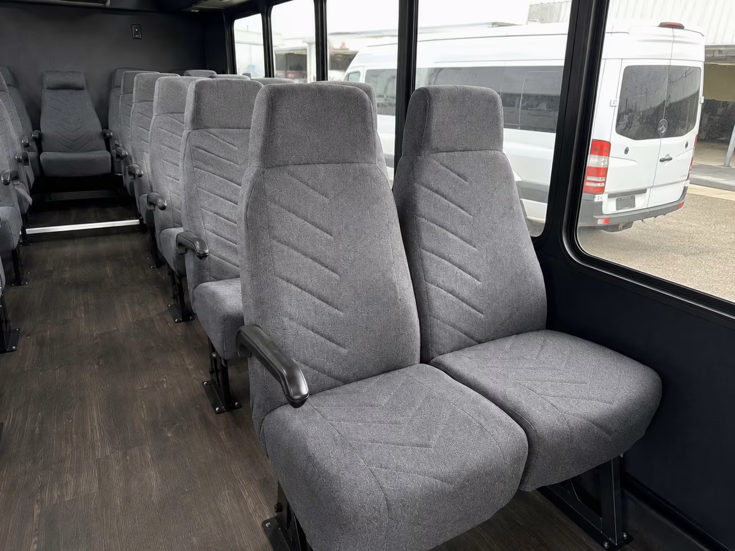 20 passenger minibus interior
