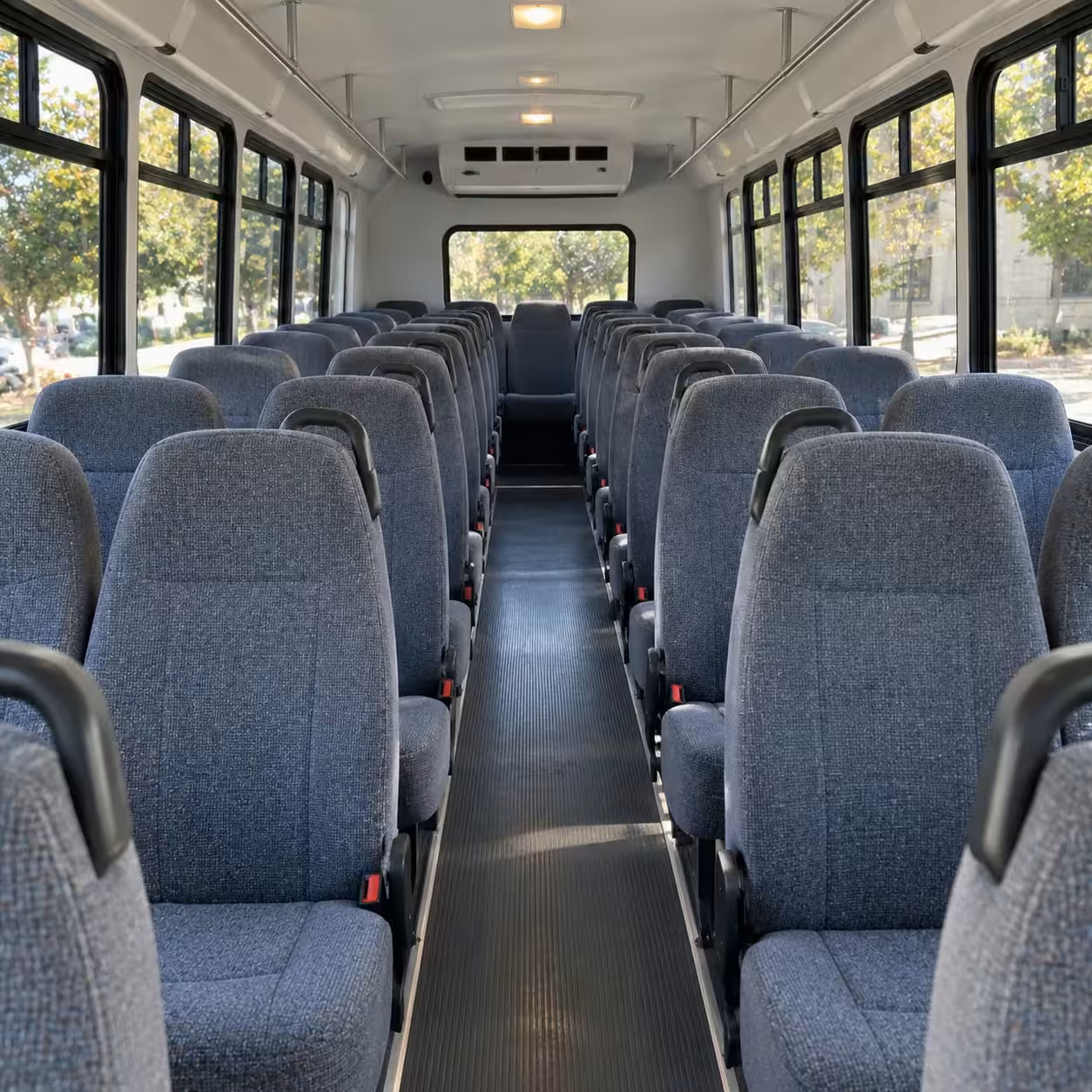30 passenger minibus inside