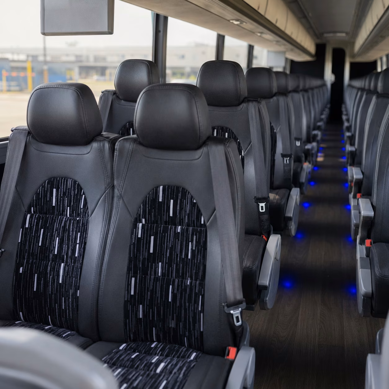 temecula charter bus rental interior