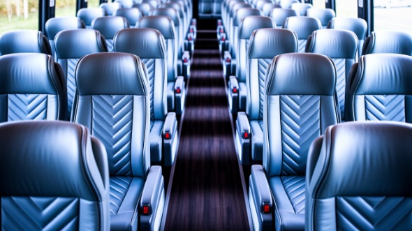 55 passenger charter bus interior temecula