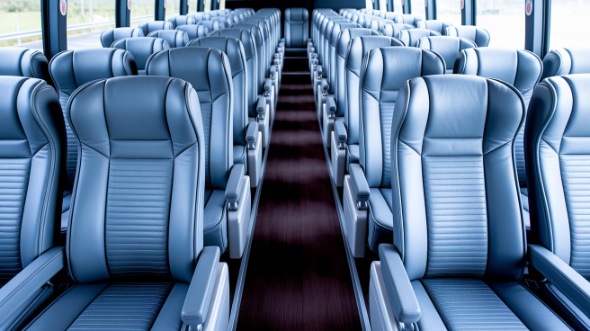 56 passenger charter bus interior temecula