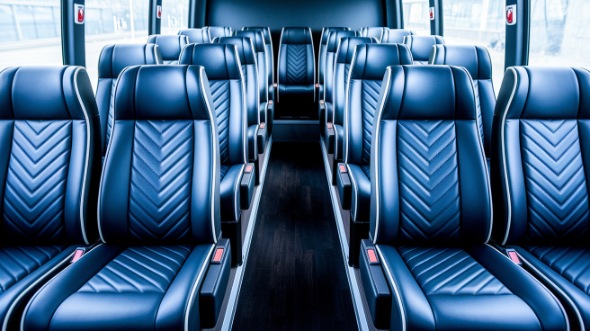 temecula 18 passenger minibus inside
