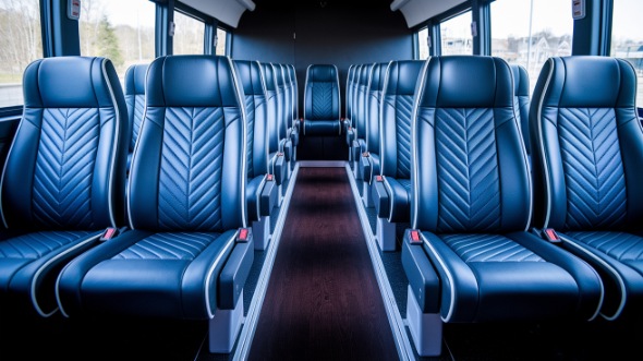 temecula 25 passenger minibus inside