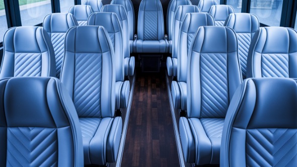 temecula 28 passenger minibus inside